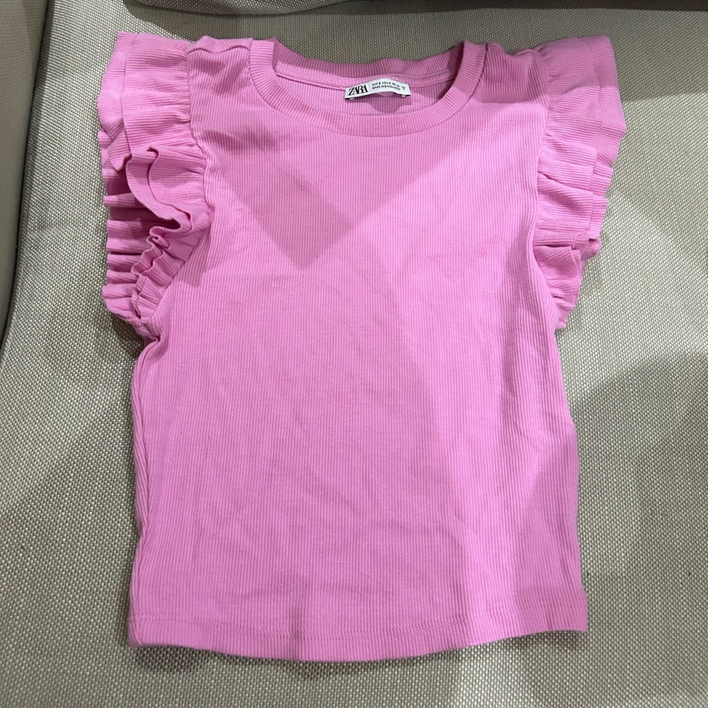 Zara pink top